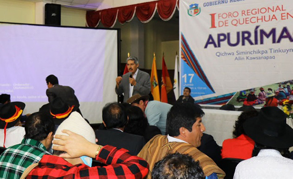 Foro Regional de Quechua congregó a más 500 participantes quechuahablantes