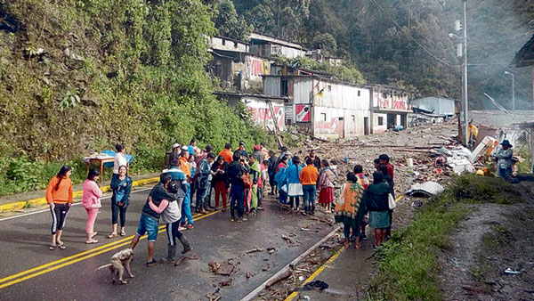 Ayacucho: huaico en el Vraem deja dos desaparecidos y 41 damnificados