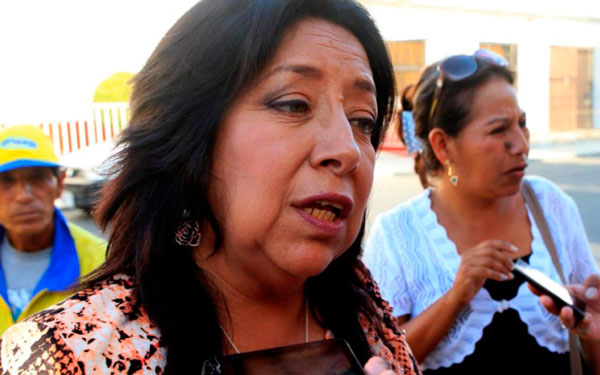 Congreso: Foronda retiró de su despacho a Nancy Madrid Bonilla