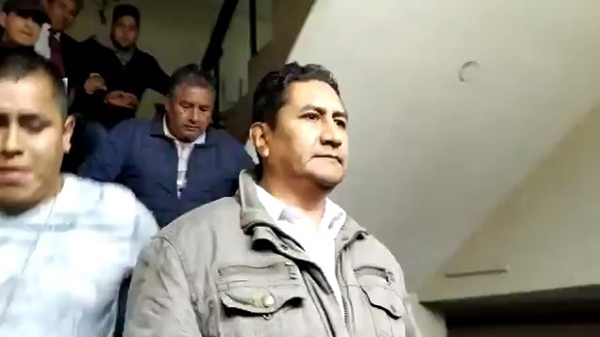 Vladimir Cerrón fue detenido por la Policía en Junín