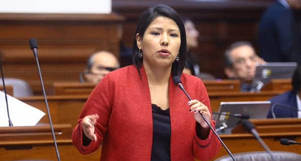 Indira Huilca: “Demanda ante el Tribunal Constitucional refuerza la negación”