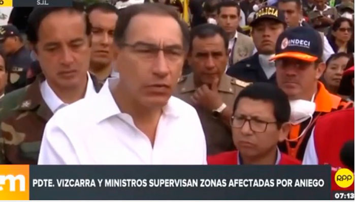 Vizcarra: Contrato del tramo de aniego se firmó durante gobierno de Alan García 