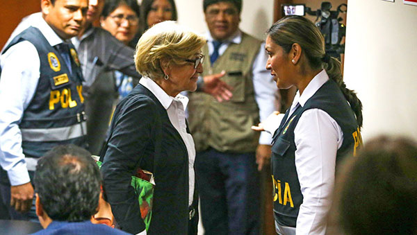Susana Villarán: Poder Judicial dicta 18 meses de prisión preventiva