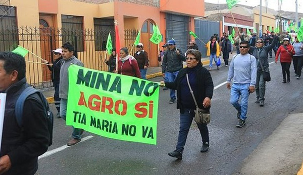 TÃ­a MarÃ­a: No hay tregua en paro indefinido, pese a pedido del alcalde de Arequipa