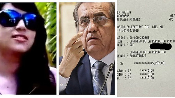 Congresista Jorge del Castillo devolviÃ³ dinero de pago indebido a su ex trabajadora 