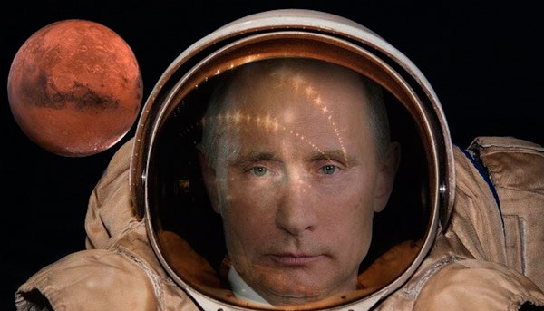 Putin: Rusia vencerá a la NASA en llegar a Marte en busca de vida extraterrestre