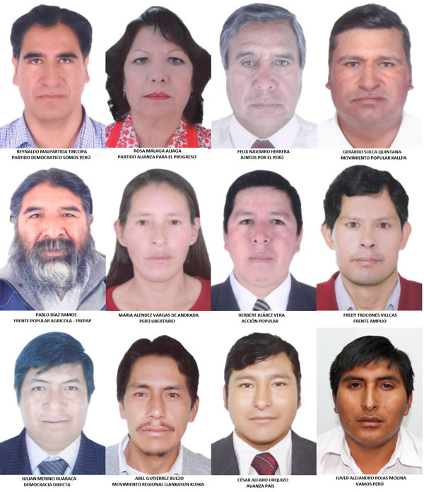 12 candidatos detrÃ¡s del sillÃ³n de la Municipalidad Provincial de Andahuaylas