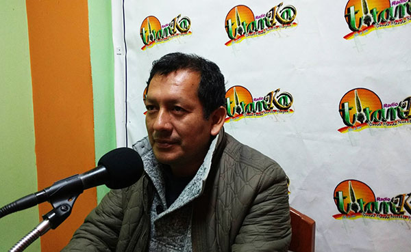 Ingeniero Fredy Palomino, Director Regional deEnergÃ­a y Minas hablo en enfoque Regional de los sÃ¡bados.