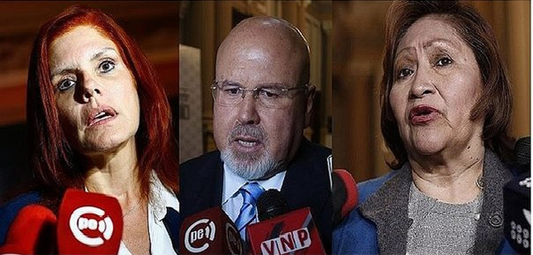 Congresistas Aráoz, Bruce y Choquehuanca renuncian a bancada de PPK