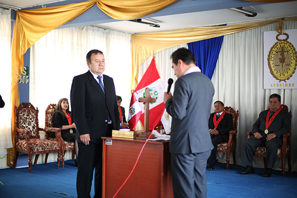 Juramentan a flamante nuevo Presidente de la Junta de Fiscales Superiores de Apurímac.