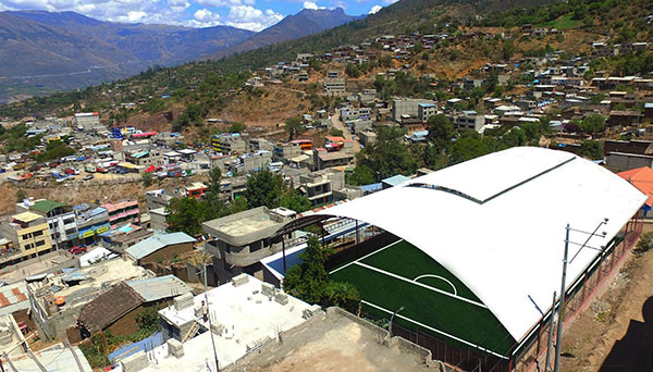 Abancay: Inaugurara losa deportiva con gras sintÃ©tico en Bella Vista Alta