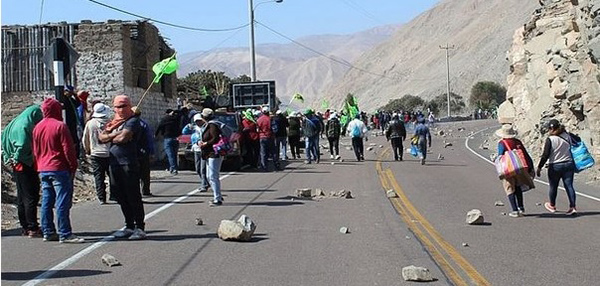 Arequipa: Fiscalía confirma 15 investigados por bloqueo de vías en paro