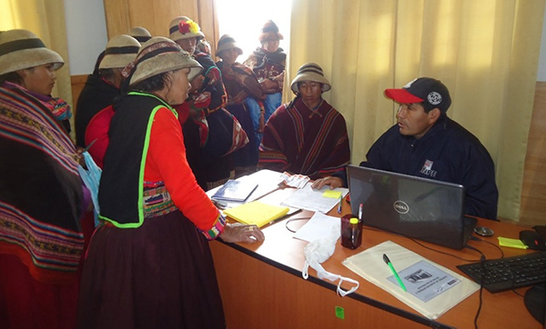 Municipalidad Provincial de Cotabambas realiza empadronamiento social de comunidades campesinas
