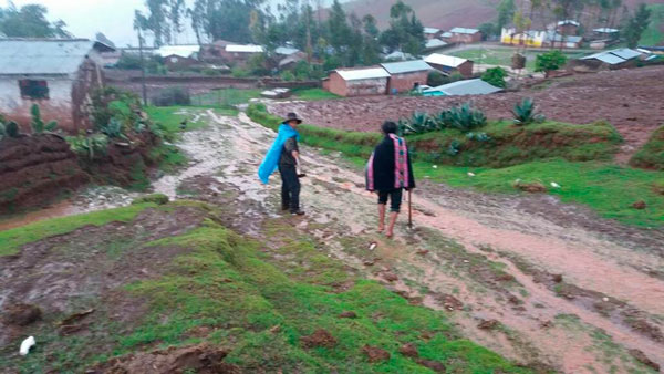 Senamhi pronostica fuertes lluvias en 13 regiones desde hoy