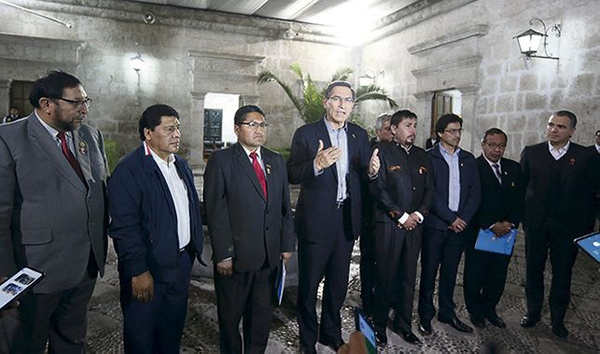 Gobernadores del sur se reunirán en Arequipa para debatir nueva ley de minería