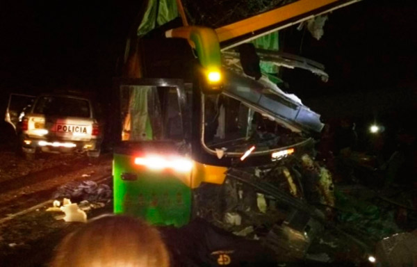 Lista de fallecidos del accidente del choque de los buses de Palomino y Flores.
