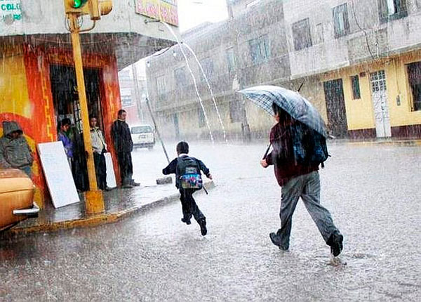 Se pronostica lluvias de fuerte intensidad hasta el 10 de marzo en la Región Apurímac.