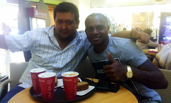 El  Colombiano Jhon Jairo Castillo casi se nos va.