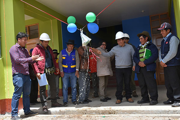 Andahuaylas: inaugura nueva infraestructura de la Institución Educativa Secundaria en Pomacocha.