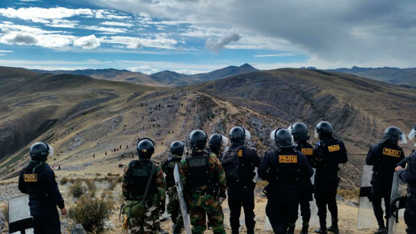 Las Bambas: Amplían estado de emergencia en corredor minero