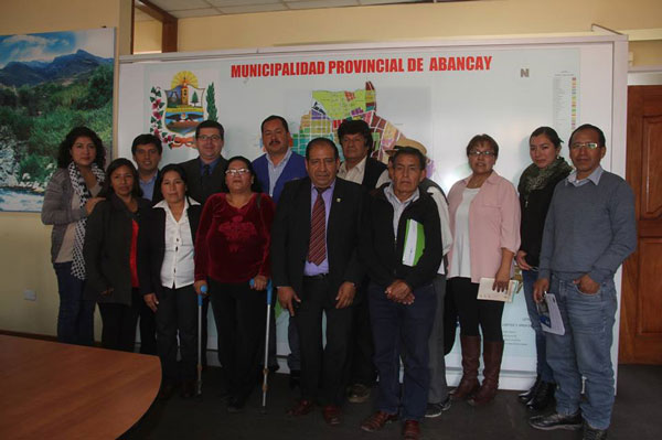 Municipalidad de Abancay recibió la visita de representantes de CONADIS.