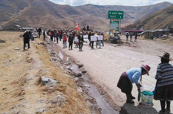 Prorrogan estado de emergencia en corredor minero Apurímac - Cusco - Arequipa
