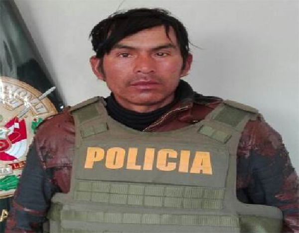 Aymaraes: Captura requisitoriado por terrorismos en Anacasillay.