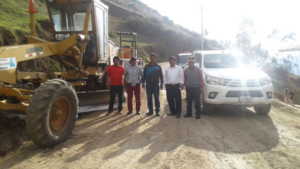 Transportes Chanka realizó mantenimiento de 7 kms de vía Matapuquio – Curamba