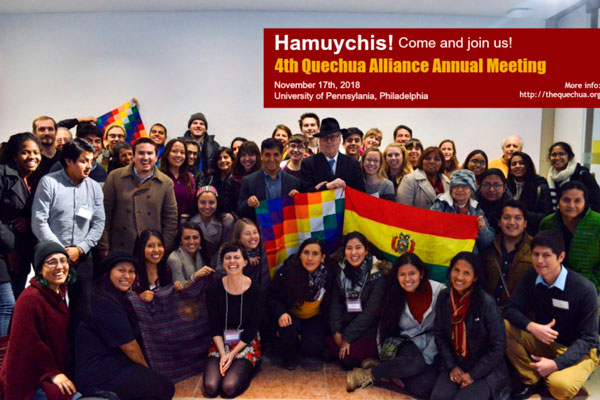 Peruanos que enseñan quechua en EE.UU. se reunirán la próxima semana