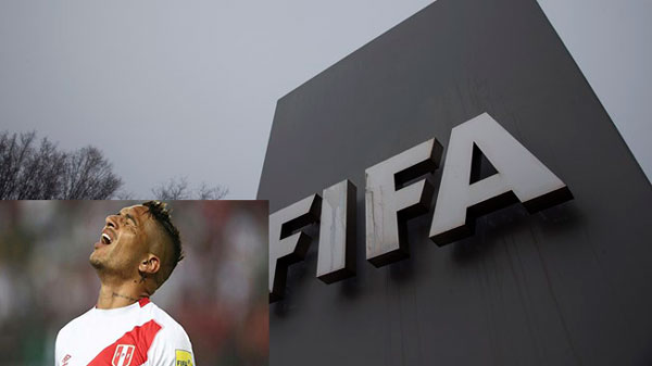 FIFA sanciono a un año de suspensión Paolo Guerrero.