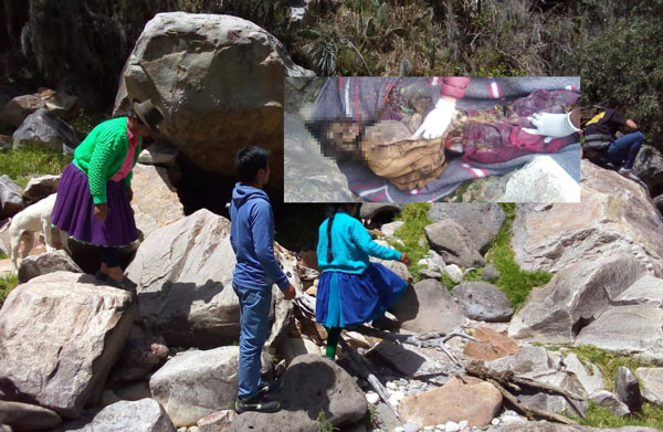 Feminicidio en Andahuaylas: Asesinan a madre joven y su bebe, sus restos fueron hallados en el rio Larcay.