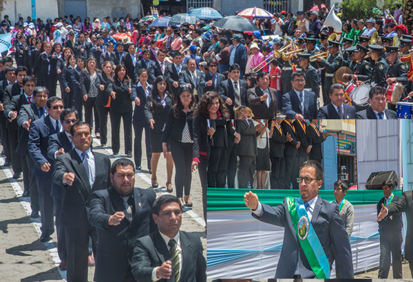 Alcalde  jeronimiano agradece  a delegaciones por su participación en 484° aniversario de Distrito de San Jerónimo.