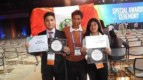 Apurimac: Estudiantes de Ongoy logran cuarto lugar en feria de ciencia y tecnología en EE.UU.