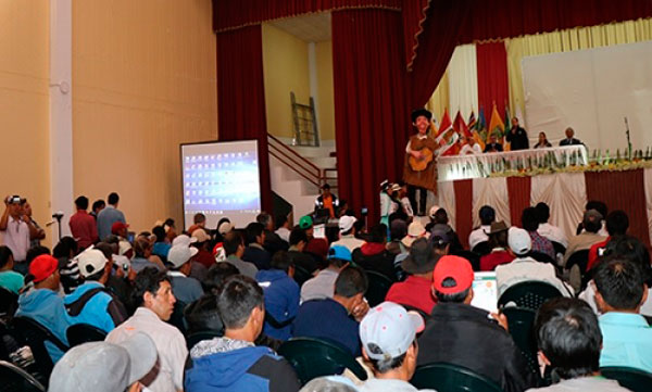 Más de 500 gestores y dirigentes comunales participan en foro “Apurímac sostenible 2018”