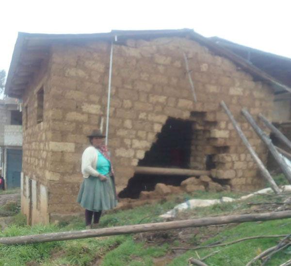 Lluvias causan estragos a viviendas en sector de Pichiupata, en Huancarama