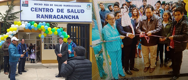 Inauguraron dos veces centro de salud de Ranracancha, en Chincheros 