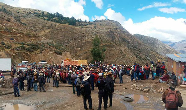 Las Bambas: Alertan sobre cierre de corredor minero en Mara - Apurímac