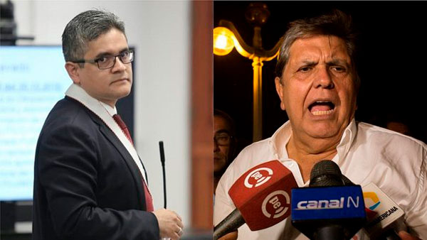 Fiscal José Domingo Pérez interrogará a Alan García el 15 de noviembre