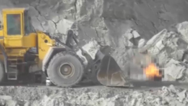 Puno: hombre se prende fuego para frustrar operación contra minería ilegal