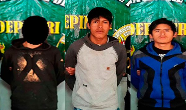 PNP Andahuaylas presento a los asesinos de Gamaniel Huamni