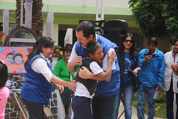 Municipalidad recibió a niños del centro de educación básica especial de a Abancay