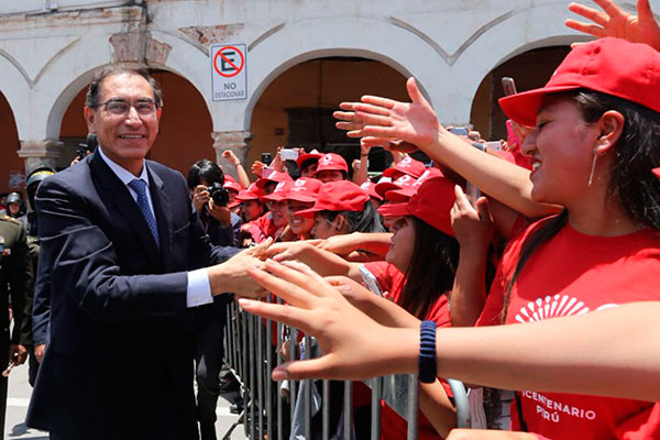 Presidente Vizcarra: es momento de independizarnos del yugo de la corrupción