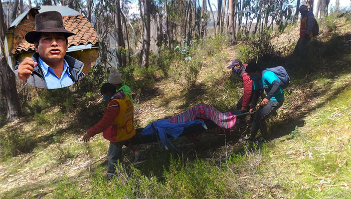 Andahuaylas: comuneros encontraron los restos sin vida de un trabajador municipal.