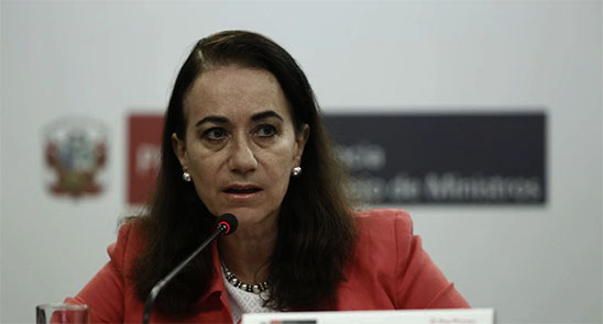 Ana Teresa Revilla renunció al Ministerio de Justicia