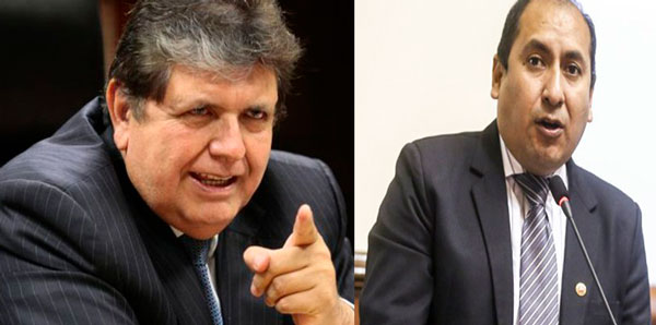Abogado de Alan García anuncia demanda contra congresista Arce por señalar que expresidente recibió coimas.