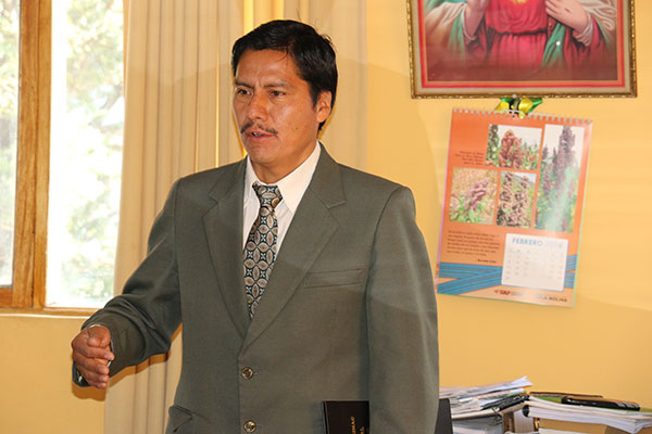 Ing. Ruben Vivanco Ccoicca juramentÃ³ como director sub regional de agricultura - Andahuaylas.