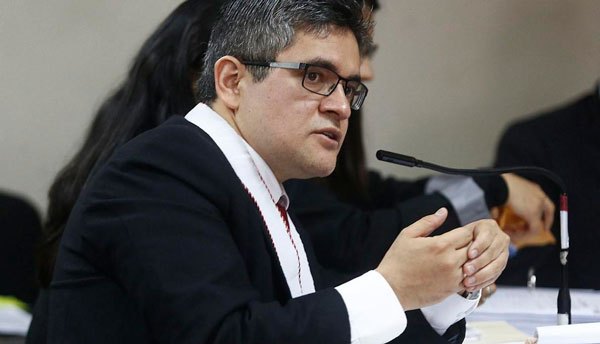 Fiscal José Domingo Pérez ya no verá el caso Chinchero por decisión del Ministerio Público.