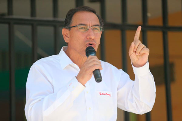 Presidente Vizcarra: que nunca nadie más hable de golpe de Estado
