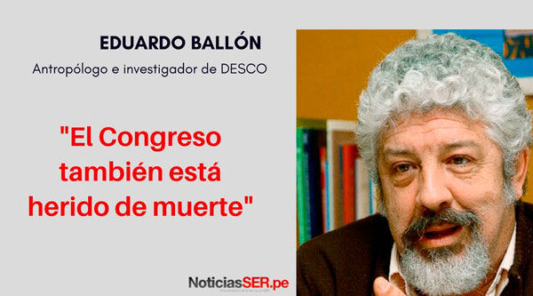 Entrevista: â€œEl Congreso tambiÃ©n estÃ¡ herido de muerteâ€
