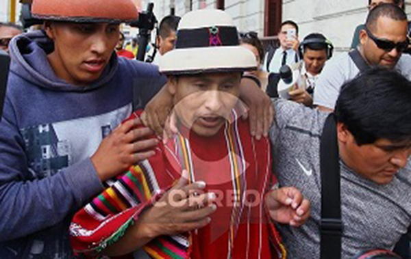 Las Bambas: Disponen libertad de dirigente de comunidad de Fuerabamba, Gregorio Rojas